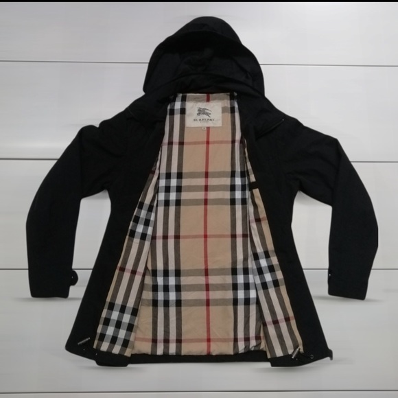 Burberry Jackets & Blazers - ❌. SOLD ❌. Burberry Rain Coat Sz M. Black Color.